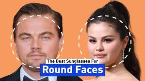 Which sunglass is great for a round face?